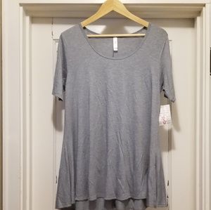 Gray Blue LulaRoe Perfect T